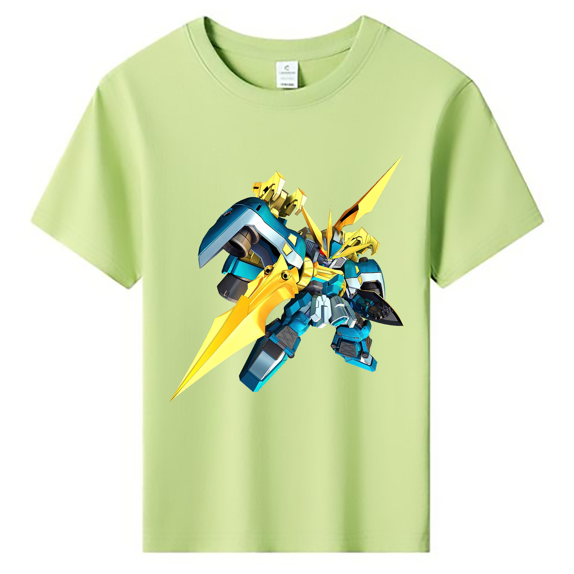 （画像用） 機動戦士ガンダム Mobile Suit Gundam 綿100％キッズTシャツ（フロントプリント）